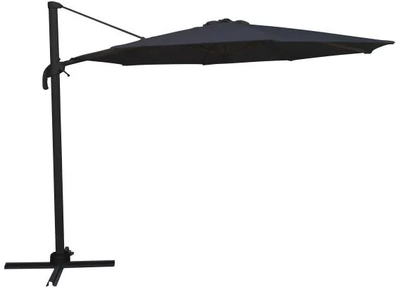 Roma parasol 360-rotation navy 250cm