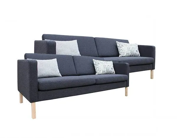 Stouby Bace sofasæt 2+3 pers. med MainLine Flax stof